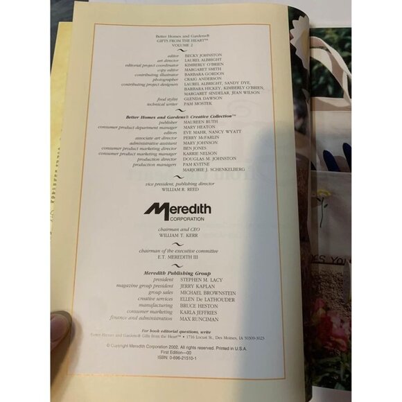 Better Homes and Gardens Gifts from the Heart, Volume 2 (2002, HC) - Picture 4 of 6